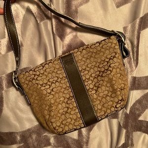 Vintage coach mini bag
